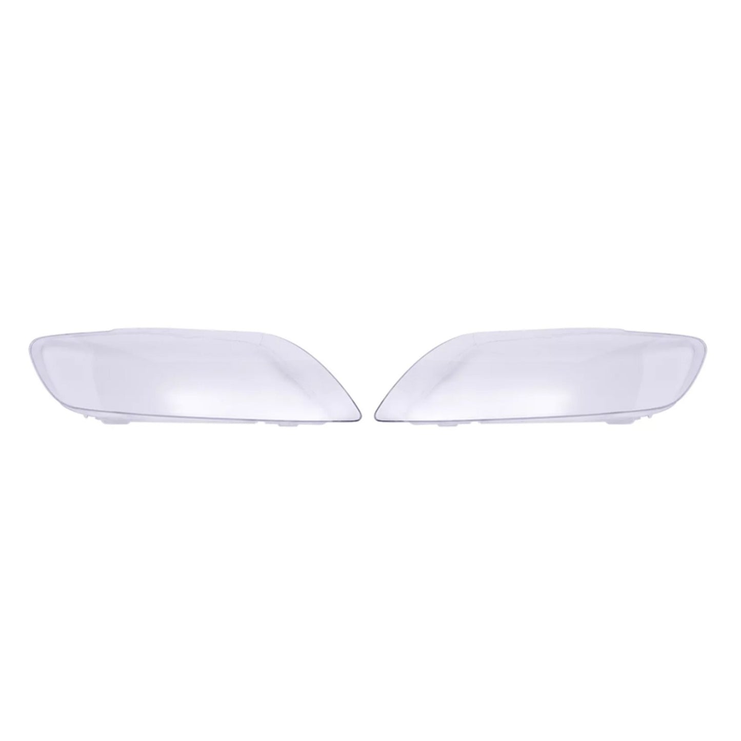 2PCS Front Headlight Glass Clear Cover For Audi Q7 2006-2015