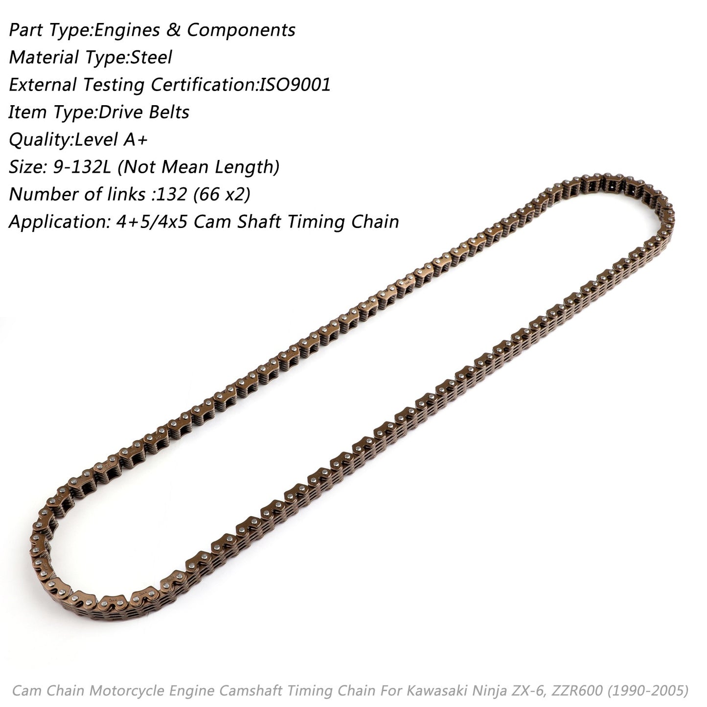 Cam Chain Camshaft For Kawasaki ZZR600 1990-2004 ZZR400 500 90-06 92057-1297,