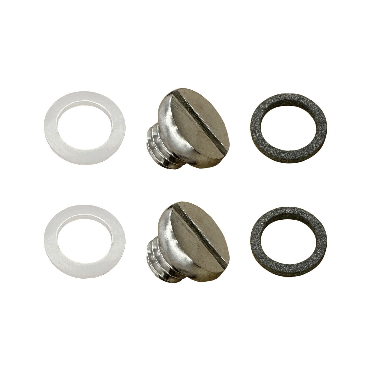 (2) Drain Fill Plug for Johnson Evinrude OMC Outboard 8-115 HP - 0307551 311598