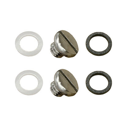 (2) Drain Fill Plug for Johnson Evinrude OMC Outboard 8-115 HP - 0307551 311598
