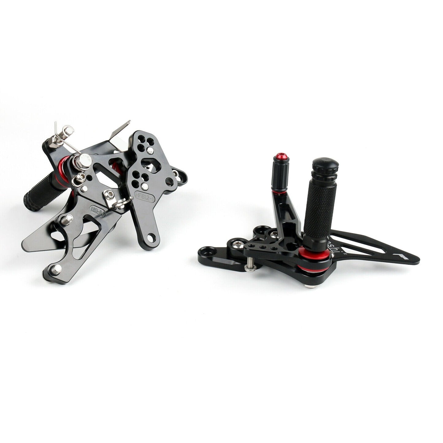 Racing Footrest Rearsets Rear Set Foot pegs Fit For Yamaha YZF R25 2015-2019 Blk