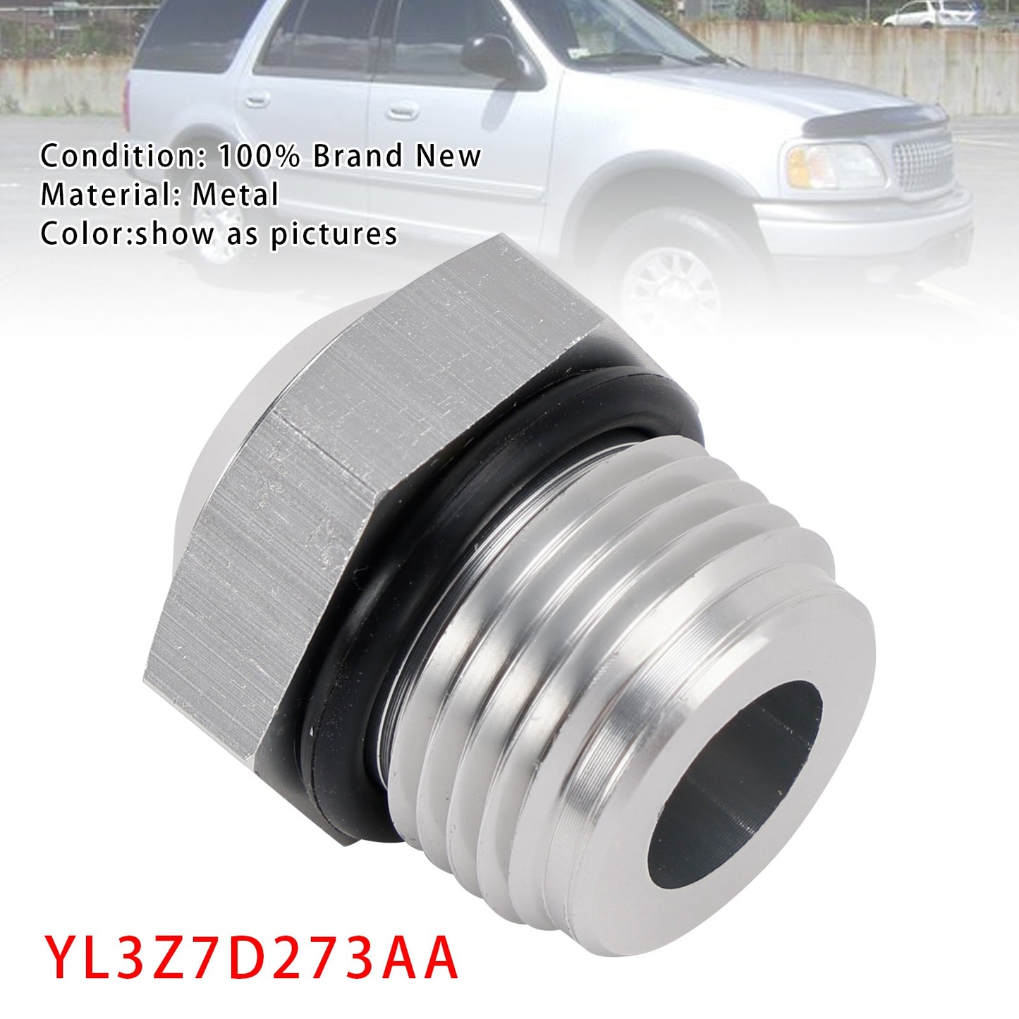 Transmission Cooler Oil Tube Connector YL3Z7D273AA For Ford Expedition 2001-2005