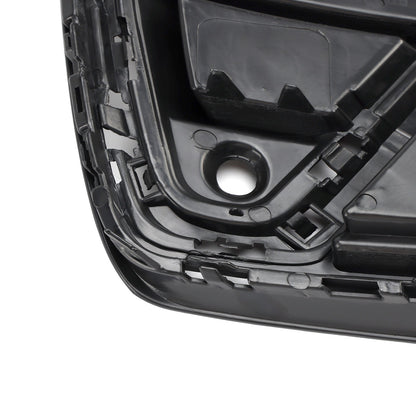 2PCS Gloss Black Front Bumper Grille Cover Fit Audi Q3 S-Line 2019-2022