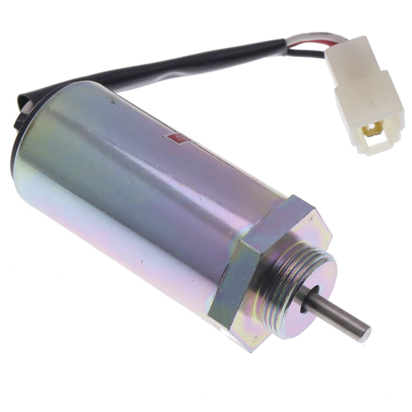 Solid Spare MV1-70 Stop Solenoid 897183-0140 for Hitachi Excavator EX50U w/ Isuzu Engine 12V