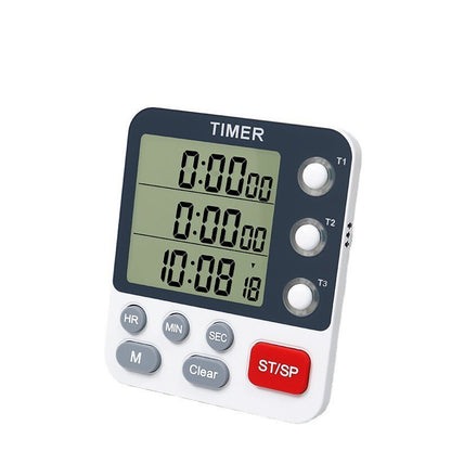 Large LCD Digital Kitchen Cooking Timer Count Down Up Clock Loud Alarm Magnetic
