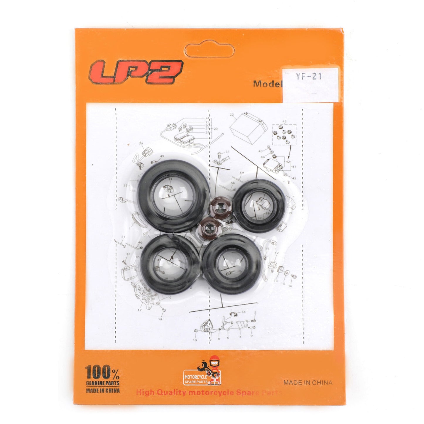 Engine Oil Seal Kit Set 6pcs Seals for Honda CB100 SL100 XL100 CB125S CL100