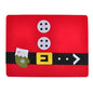 Red Holiday Placemats Table Mats Decorative Dinner Place Mats (4 Piece Set)