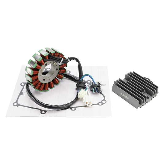 Alternator Stator Regulator with Gasket For Yamaha YZF R3 YZF R25 ABS 2019-2024