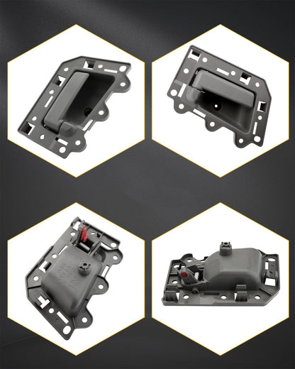 4Pcs Interior Door Handle Inside Front Rear LH RH For 05-10 Jeep Grand Cherokee