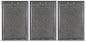 Solid Spare (3) Filters for GE WB06X10309 Advantium JVM1490 Mesh Grease Microwave Filter