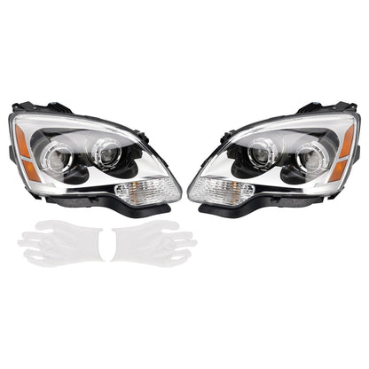 Left+Right HID Headlight 22938888 22938889 For GMC Acadia 2007-2012