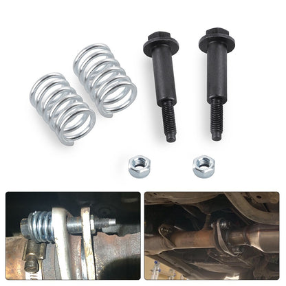 For Walker Exhaust Bolt and Spring Cap Repair Kit Muffler M8x1.25 Stud Nut Kit