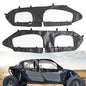 Solid Spare UTV Soft Upper Door Enclosure Set For Can Am Maverick X3 Max Turbo DS RS 2017-25