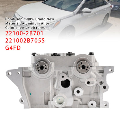 Engine Cylinder Head Assembly G4FD For Hyundai Kona Kia Soul Seltos 1.6L 12-2019