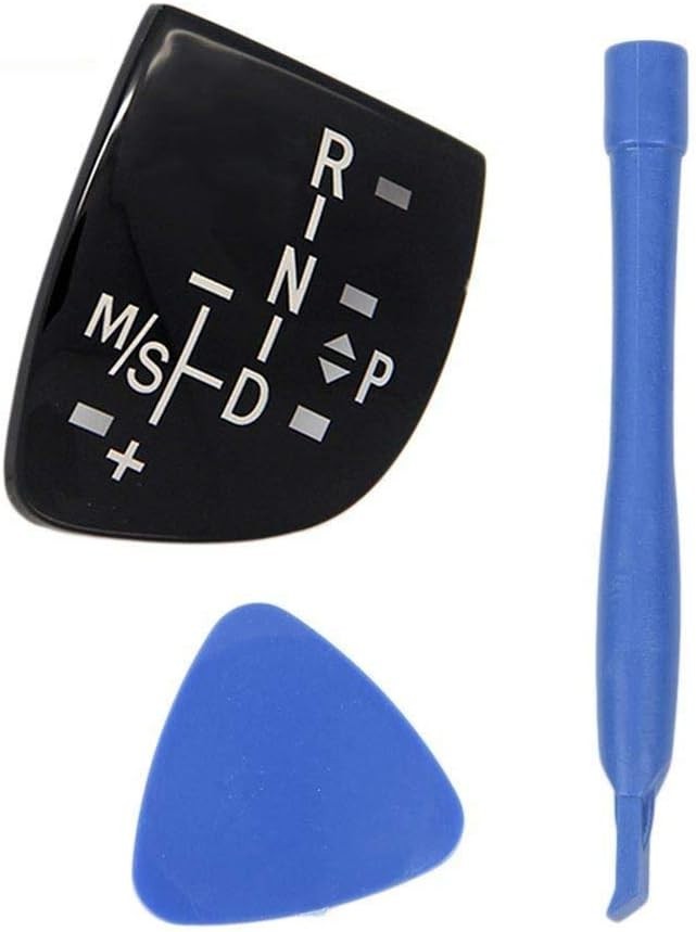 Black Gear Shifter Knob Panel Cover Sticker Trim For BMW F01 F10 F15 F30 F35