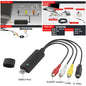 Video Capture Card VCR VHS to Digital DVD Converter Fit for Mac Windows 10 8