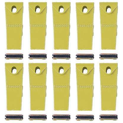 10X Bucket Teeth with 6737326 Flex pins For Bobcat Style Mini Excavator 6737325
