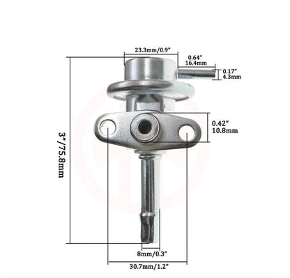 New Fuel Pressure Regulator Gas for 240 Hardbody Nissan Maxima Sentra 2267038U00