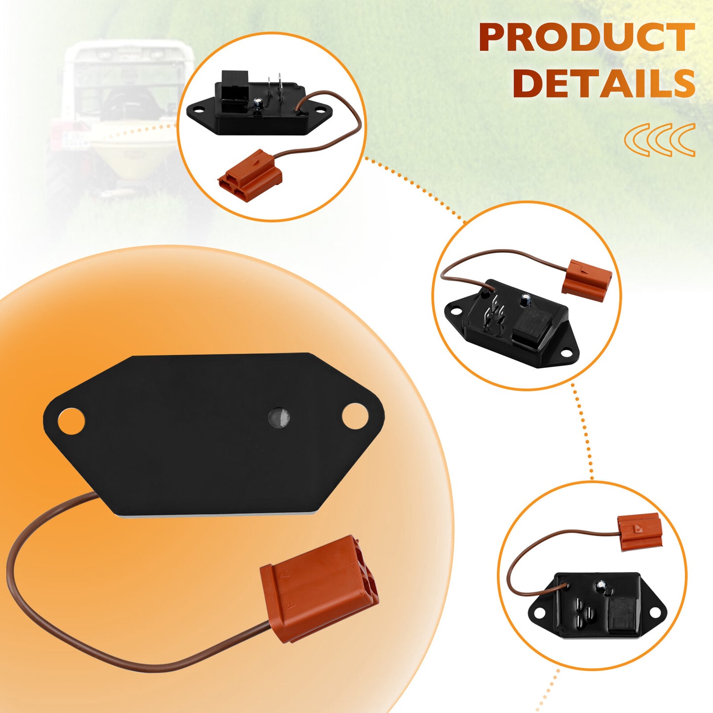 100-6186 Seat Delay Module For Toro Exmark Lazer Z CT HP XP Navigator Phazer
