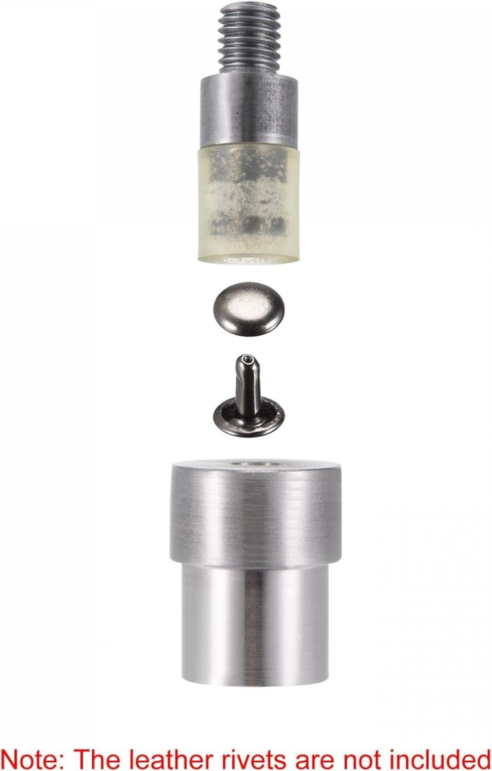 Hand Press Machine Stud Carbon Steel and Rubber 6mm Rivet Setter Punch Dies