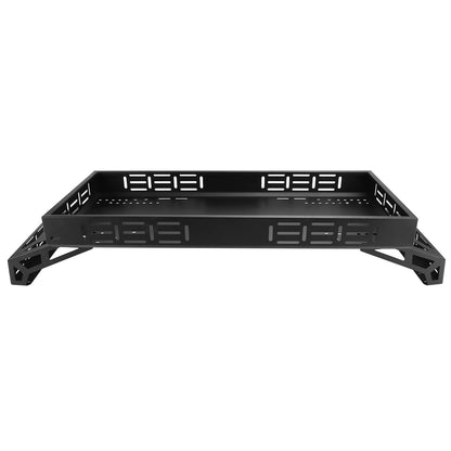 Universal Utv Raised Metal Full-Bed Rack Steel For Polaris Ranger 570 Midsize