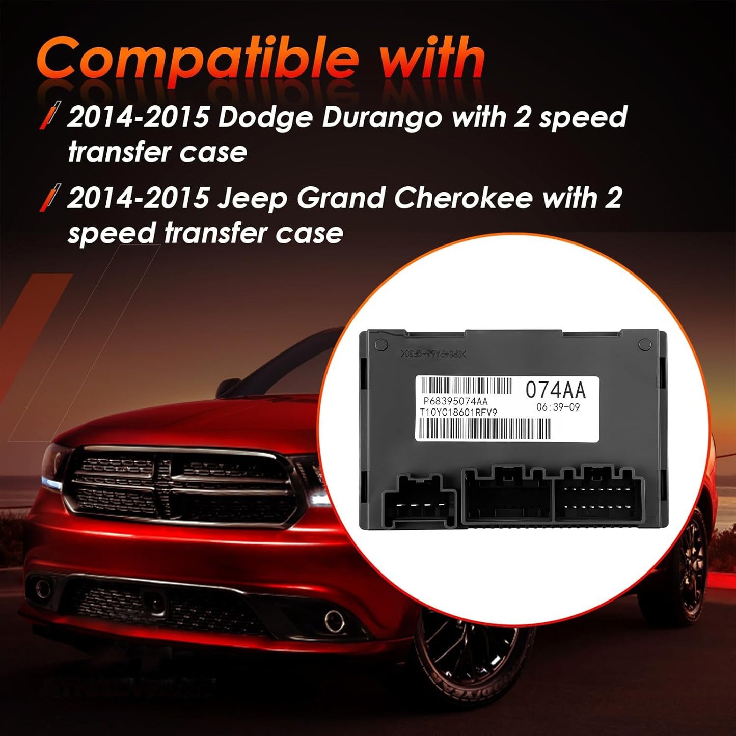 Transfer Case Control Module For Grand Cherokee 2014 2015 68395074AA 05150732AE