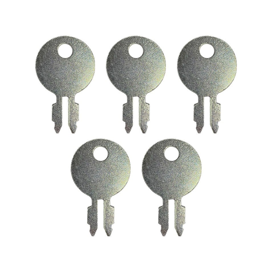 (5) Ignition Key For Massey Ferguson John Deere Tractor TO20 Super 90, 180292M1