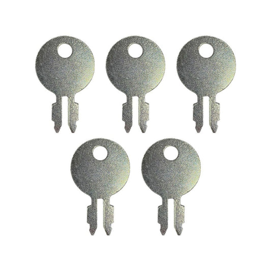 Solid Spare (5) Ignition Key For Massey Ferguson John Deere Tractor TO20 Super 90, 180292M1