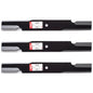 Solid Spare (3) Oregon 91-638 Scag Replacement Lawn Mower Blade 21-Inch