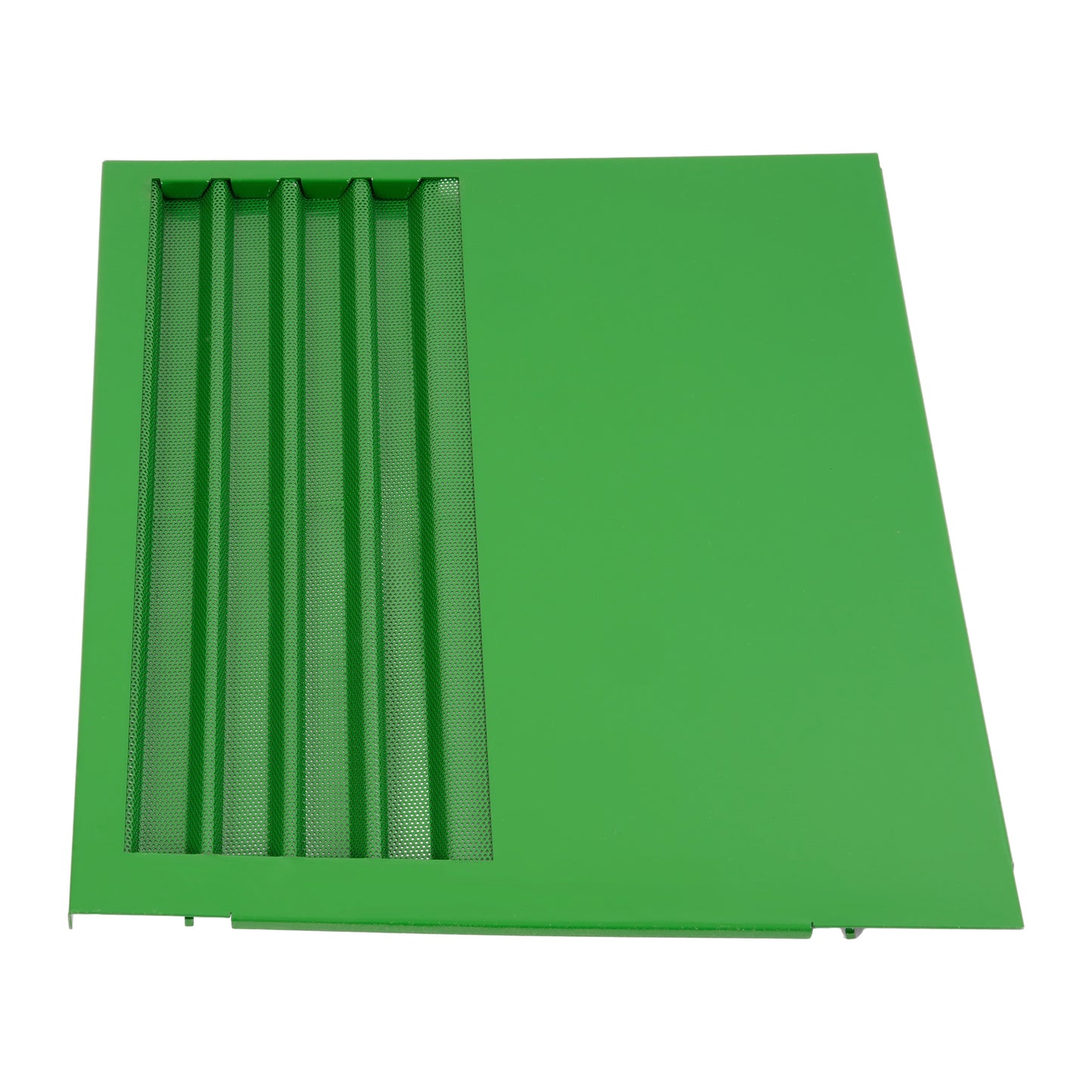 Solid Spare Left Front Side Panel w/Screen Metal INSERT For John Deere 6110 6200 6405 6500
