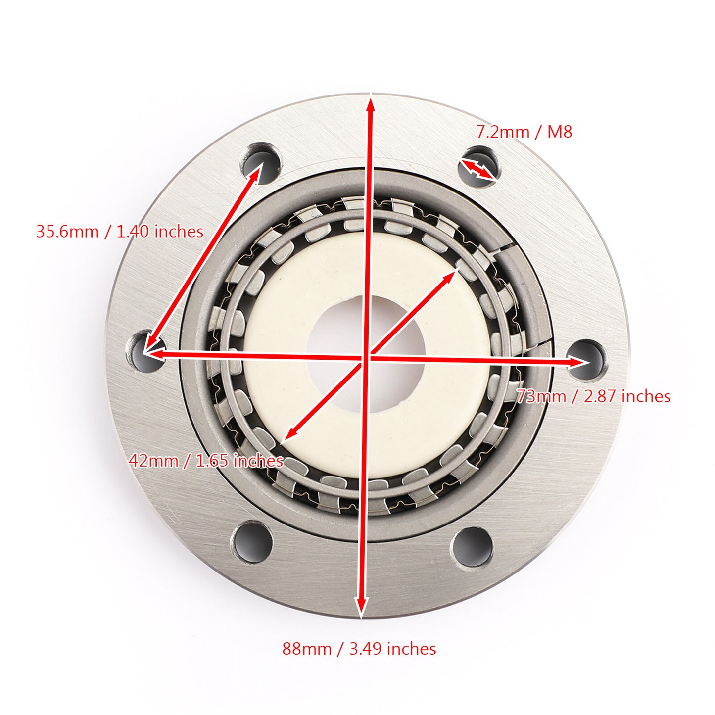 One-Way Bearing Starter Clutch for Yamaha RAPTOR 250 XT250 YZF R6 5BP-15590-00