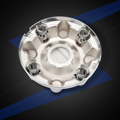 Chrome Front Rear Wheel Center Hub Cap For 2017-2022 Ford F250 F350 HC3Z-1130-J