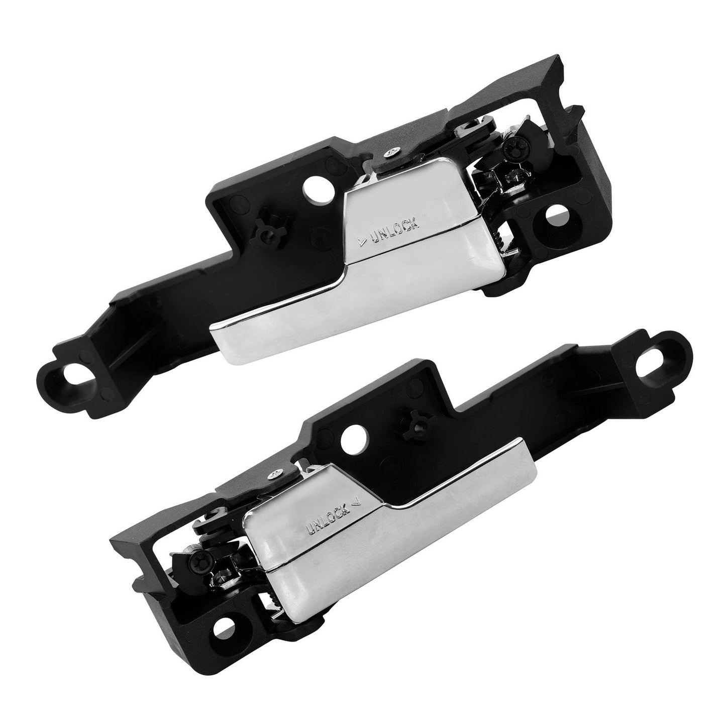 Metal Interior Door Handle Front For 06-12 Ford Fusion Mercury Milan Lincoln MKZ
