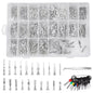 420PCS Connector Pins 21 Types Electrical Wire Terminal Kit,18PCS Extractor Tool