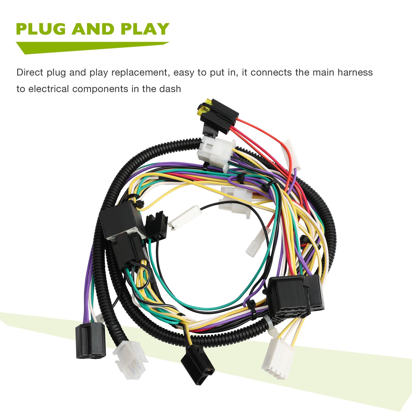 GY22441 Tractor Wire Harness Fits John Deere D140 D155 D160 D170 X165 100 Series