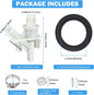 Fit Dometic Pedal Flush Toilet Water Valve RV 300 310 320 with two gaskets