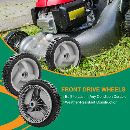 8" Lawn Mower Wheel Set Front Drive For Craftsman 583719501 194231X427 917376080