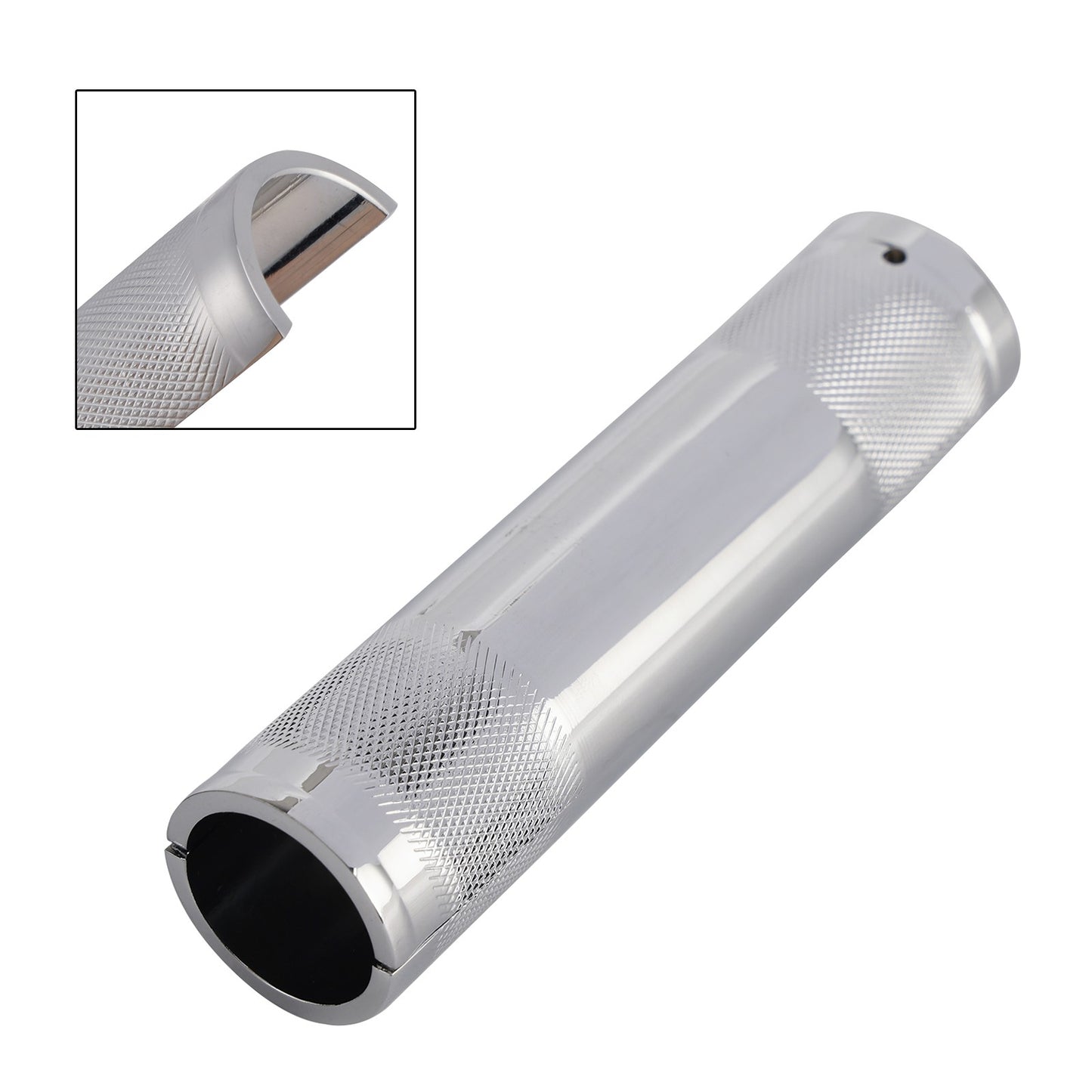 1" To 1.25" Handlebar Shim Changing Adapter Chrome For Dyna Road Glide Road King