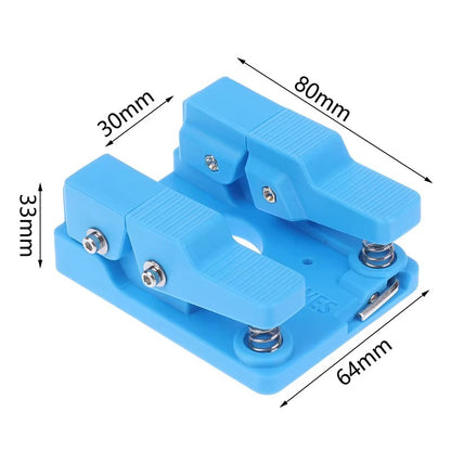 Welding Soldering Station Silicone Wire Clamp Bracket Worktable Retaining Clip