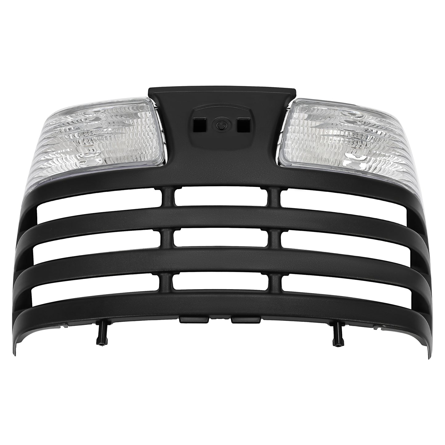 Solid Spare Lawn Mower Front Hood Grill Headlight Kit For John Deere X Series X585 X595 X700
