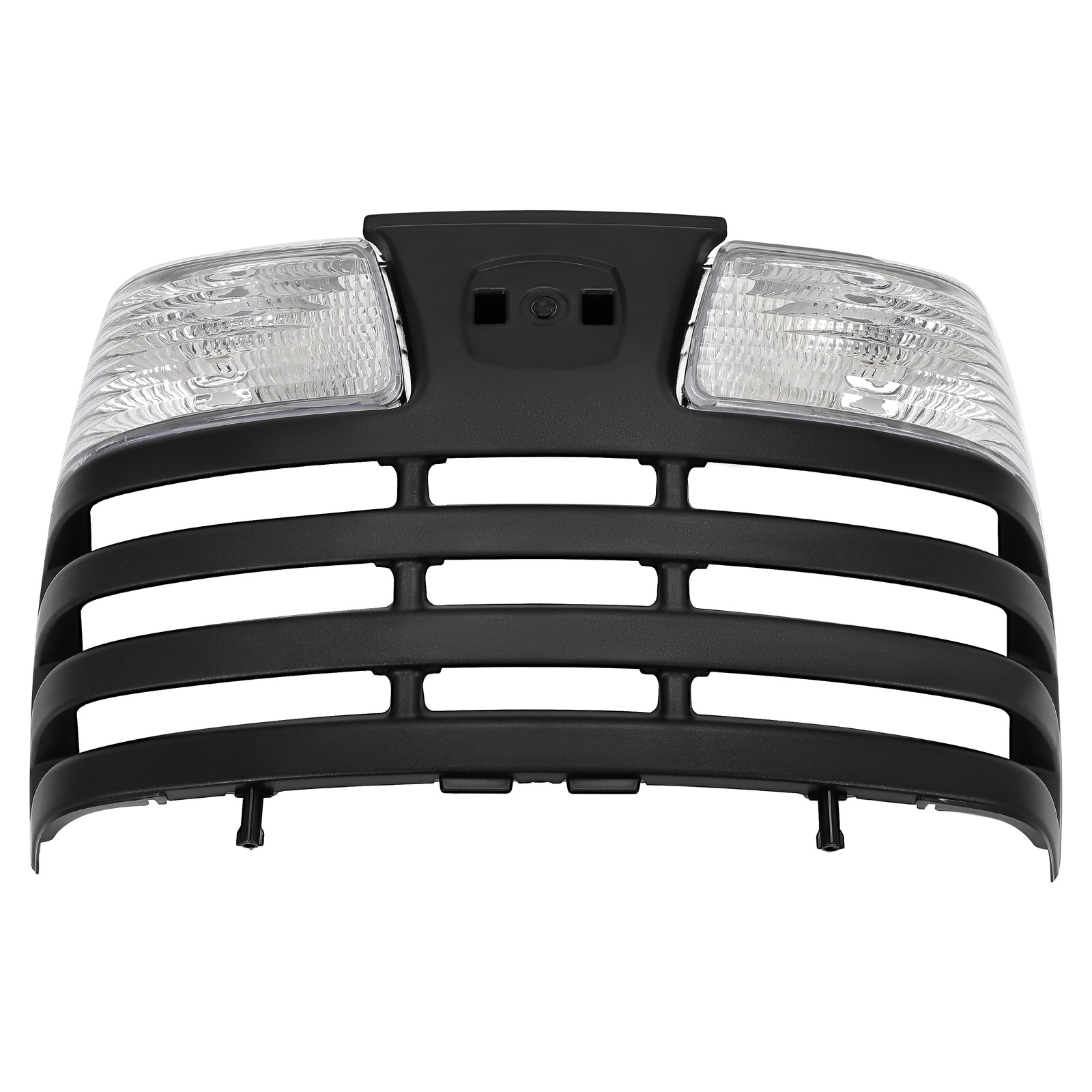 Solid Spare Lawn Mower Front Hood Grill Headlight Kit For John Deere X Series X585 X595 X700