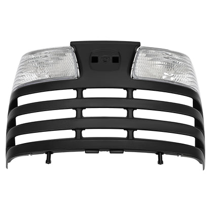 Solid Spare Lawn Mower Front Hood Grill Headlight Kit For John Deere X Series X585 X595 X700