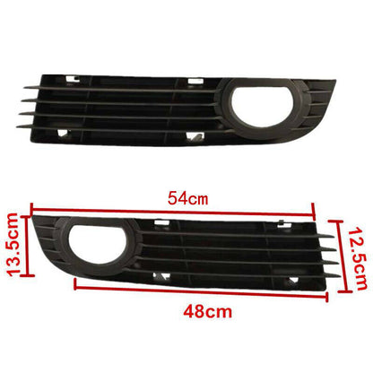 Front Lower Fog Light Bumper Grill Pair For Audi A8 Quattro 06-08 4.2L 6.0L USA