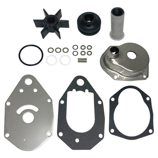 Solid Spare Water Pump Kit w Housing for Mercury 1991 & Up Outboards 46-812966A12 812966A11