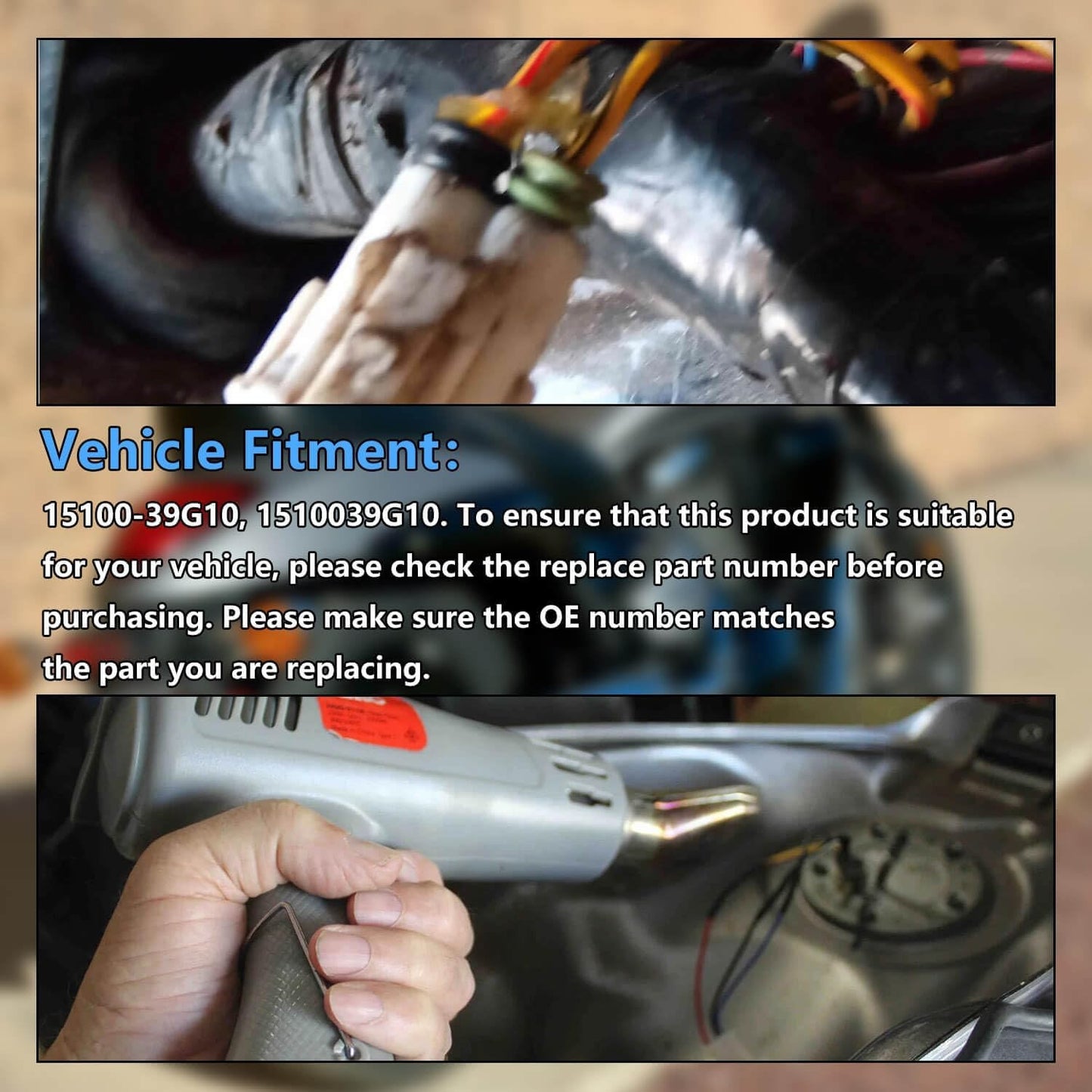 15100-39G10 Fuel Pump Assembly Fit 2005-2019 Suzuki Boulevard M50 M50B M50Z