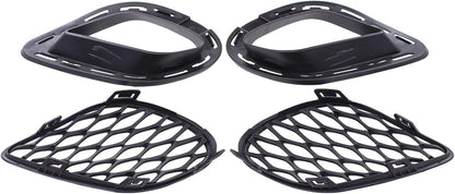 Bumper Fog Light Bezel Cover For Dodge Charger 2015-19 Set of 4 Left&Right Side