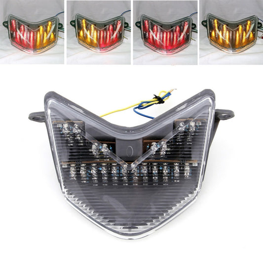 LED Tail light+integrated Turn Signals For Kawasaki Ninja ZX-6R/6RR/636 ZX10R US