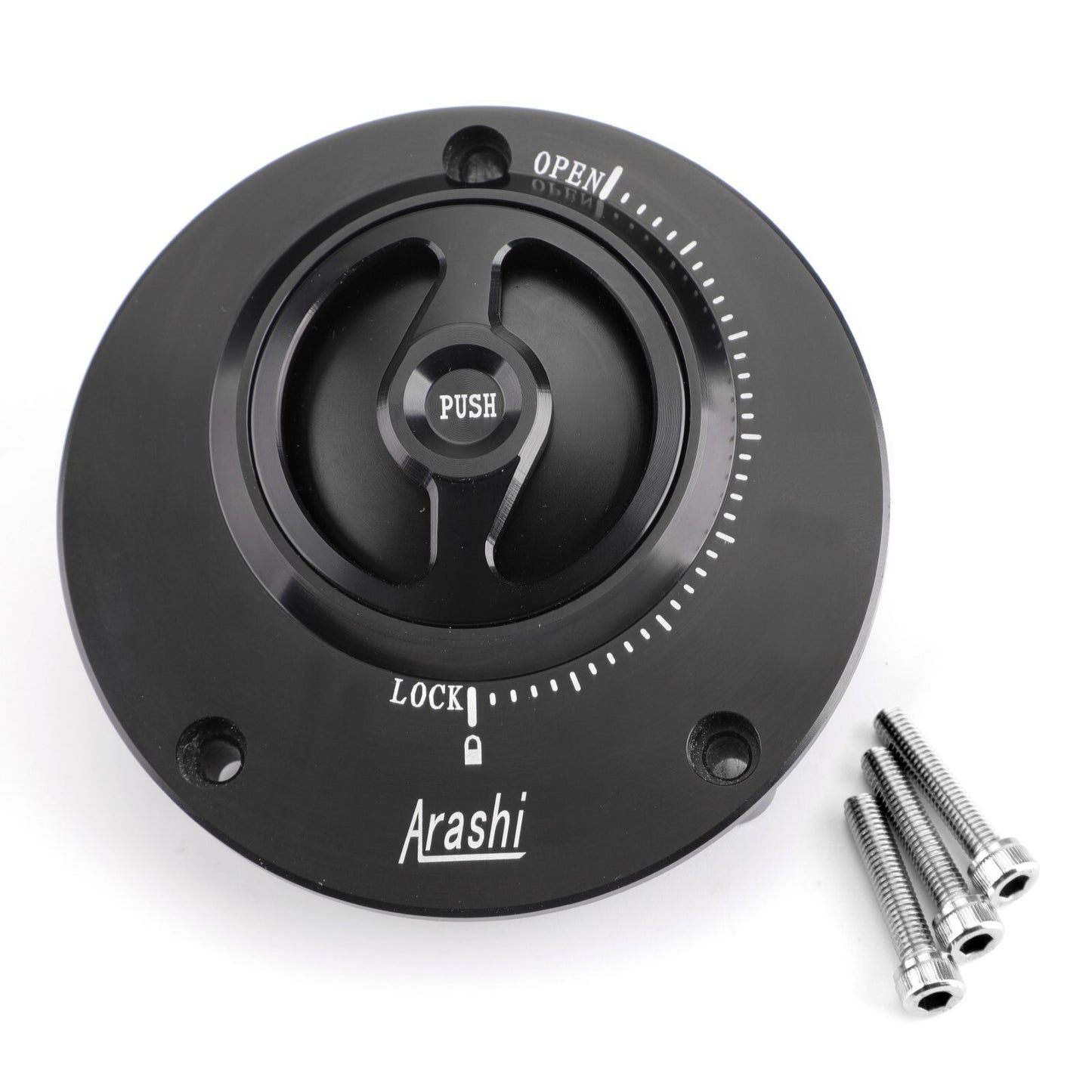 Black Fuel Gas Tank Cap Fit for Yamaha YZF R1 R1M 04-17 YZF R6 03-16