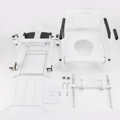 Patient Chair Transferred Lift Wheelchair Removable Split Type Wheelchair_250 lb