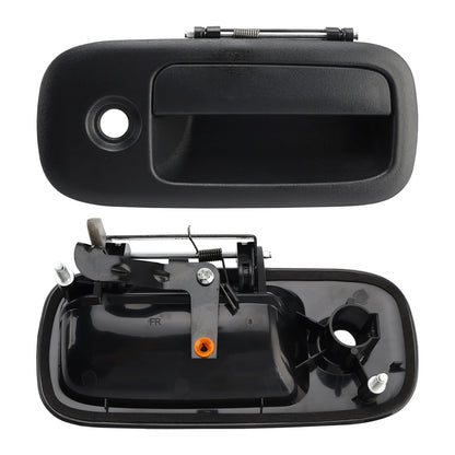 3PCs Front Exterior Door Handle Set For Chevrolet Express 1500 2500 1996-2009